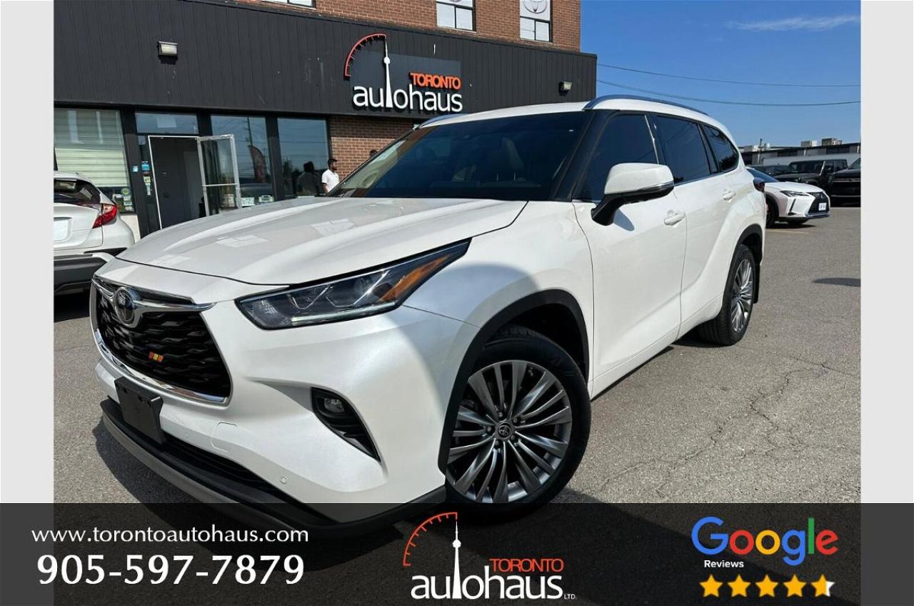Used 2021 Toyota Highlander Platinum I NO ACCIDENTS I TOP TRIM for sale in Concord, ON