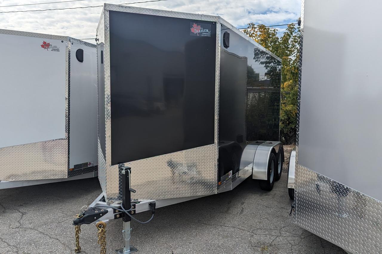 2024 Canadian Trailer Company 6X14 V-Nose Cargo Trailer Aluminum Tandem Axle