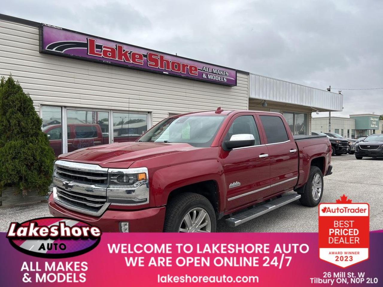 Used 2018 Chevrolet Silverado 1500 High Country for sale in Tilbury, ON