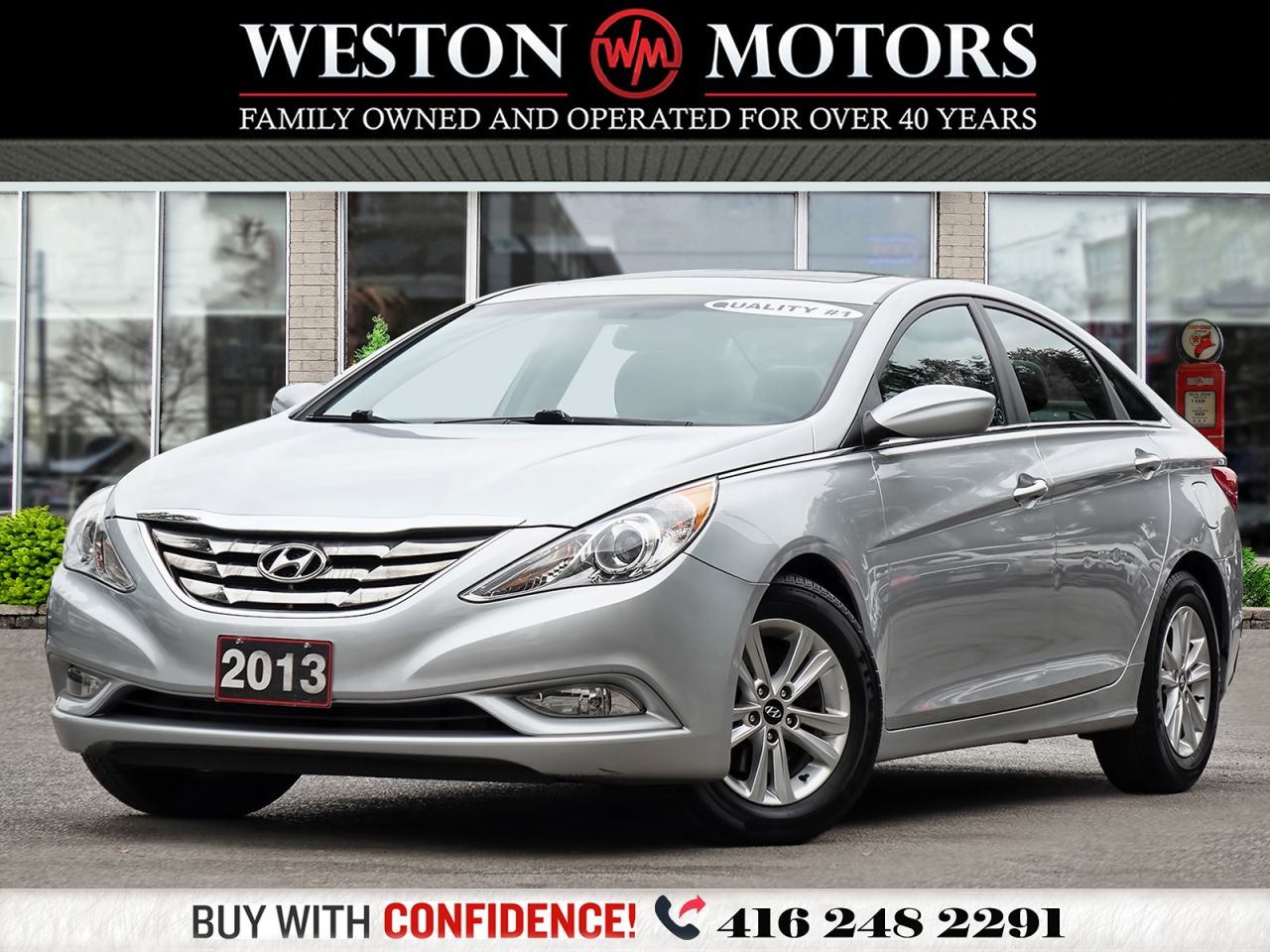 2013 Hyundai Sonata *SUNROOF*HEATED SEATS*POWER GROUP! CLEAN CARFAX!!*