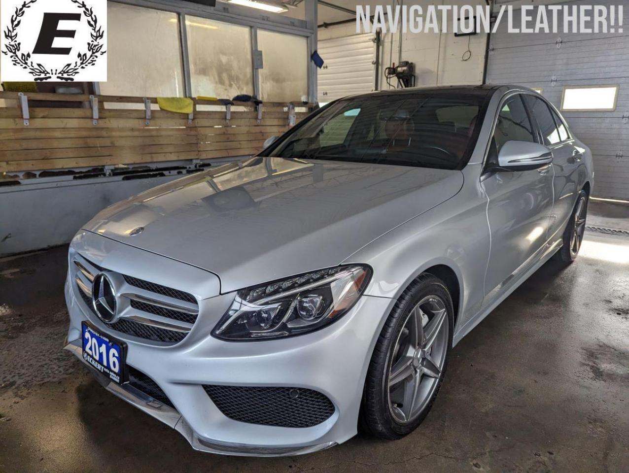 Used 2016 Mercedes-Benz C-Class C 300 4MATIC   NAVIGATION/LEATHER!! for sale in Barrie, ON