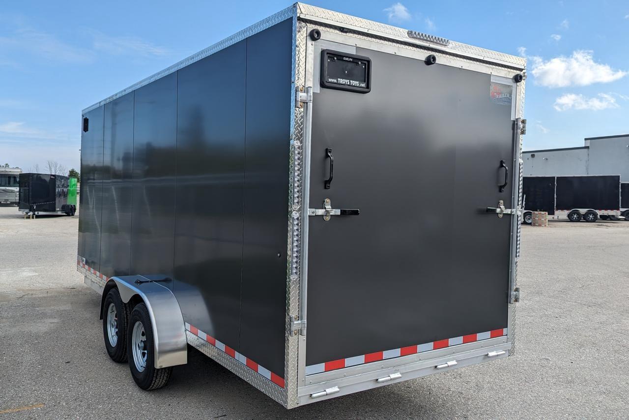 2024 Canadian Trailer Company 7x18 V-Nose Cargo Trailer Aluminum Tandem Axle