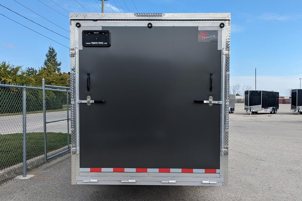 2024 Canadian Trailer Company 7x18 V-Nose Cargo Trailer Aluminum Tandem Axle