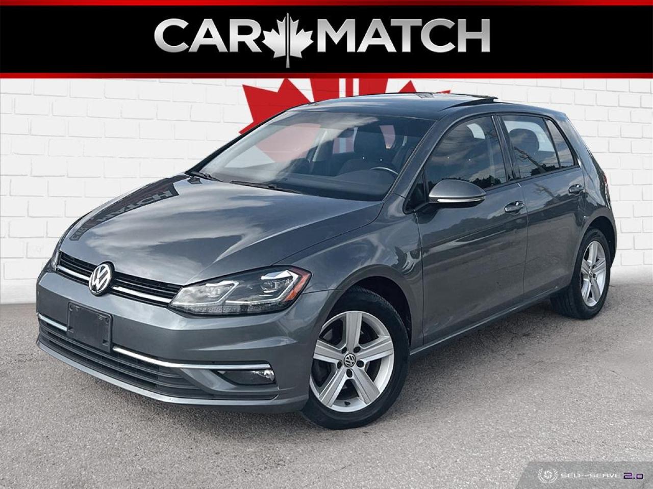 Used 2018 Volkswagen Golf COMFORTLINE / MANUAL / LEATHER / NO ACCIDENTS for sale in Cambridge, ON