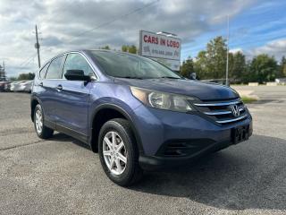 <p><span style=font-size: 14pt;><strong>2014 HONDA CR-V LX AWD! </strong></span></p><p><span style=font-size: 14pt;><strong>TIMING CHAIN REPLACED IN MARCH , BRAND NEW FRONT AND REAR BRAKES REPLACED IN MARCH , REAR BRAKE CALIPERS REPLACED , CERTIFIED READY TO GO! </strong></span></p><p><span style=font-size: 14pt;><strong style=font-size: 14pt;>GREAT CAR TO SAVE SOME GAS AND RIDE IN A </strong><span style=font-size: 18.6667px;><strong>RELIABLE </strong></span><strong style=font-size: 14pt;>VEHICLE FOR THE SUMMER! </strong></span></p><p> </p><p><span style=font-size: 14pt;><strong>CARS IN LOBO LTD. (Buy - Sell - Trade - Finance) <br /></strong></span><span style=font-size: 14pt;><strong style=font-size: 18.6667px;>Office# - 519-666-2800<br /></strong></span><span style=font-size: 14pt;><strong>TEXT 24/7 - 226-289-5416</strong></span></p><p><span style=font-size: 12pt;>-> LOCATION <a title=Location  href=https://www.google.com/maps/place/Cars+In+Lobo+LTD/@42.9998602,-81.4226374,15z/data=!4m5!3m4!1s0x0:0xcf83df3ed2d67a4a!8m2!3d42.9998602!4d-81.4226374 target=_blank rel=noopener>6355 Egremont Dr N0L 1R0 - 6 KM from fanshawe park rd and hyde park rd in London ON</a><br />-> Quality pre owned local vehicles. CARFAX available for all vehicles <br />-> Certification is included in price unless stated AS IS or ask about our AS IS pricing<br />-> We offer Extended Warranty on our vehicles inquire for more Info<br /></span><span style=font-size: small;><span style=font-size: 12pt;>-> All Trade ins welcome (Vehicles,Watercraft, Motorcycles etc.)</span><br /><span style=font-size: 12pt;>-> Financing Available on qualifying vehicles <a title=FINANCING APP href=https://carsinlobo.ca/fast-loan-approvals/ target=_blank rel=noopener>APPLY NOW -> FINANCING APP</a></span><br /><span style=font-size: 12pt;>-> Register & license vehicle for you (Licensing Extra)</span><br /><span style=font-size: 12pt;>-> No hidden fees, Pressure free shopping & most competitive pricing</span></span></p><p><span style=font-size: small;><span style=font-size: 12pt;>MORE QUESTIONS? FEEL FREE TO CALL (519 666 2800)/TEXT </span></span><span style=font-size: 18.6667px;>226-289-5416</span><span style=font-size: small;><span style=font-size: 12pt;> </span></span><span style=font-size: 12pt;>/EMAIL (Sales@carsinlobo.ca)</span></p>