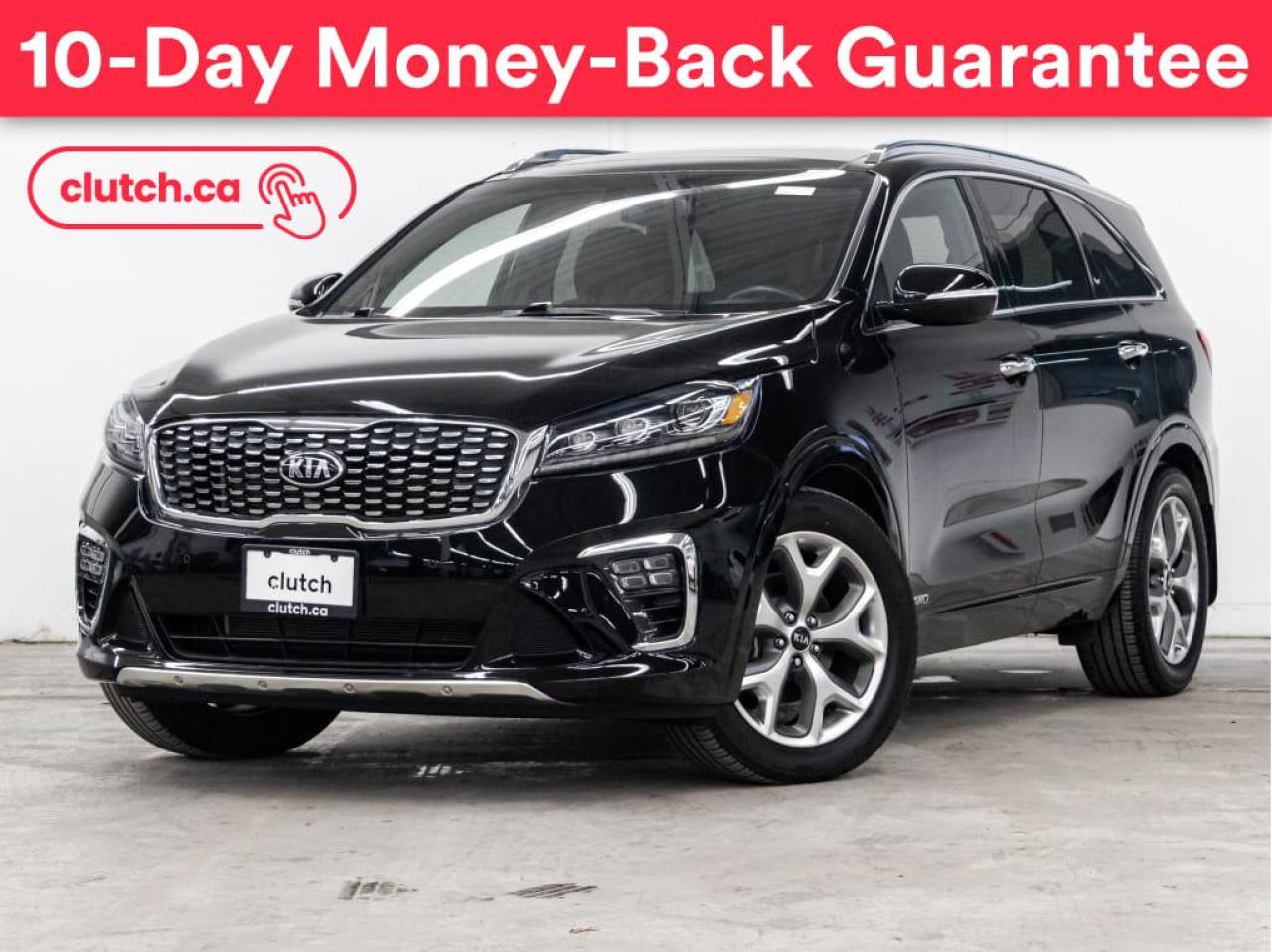 Used 2019 Kia Sorento SX V6 w/ Apple CarPlay & Android Auto, Cruise Control, Nav for sale in Toronto, ON