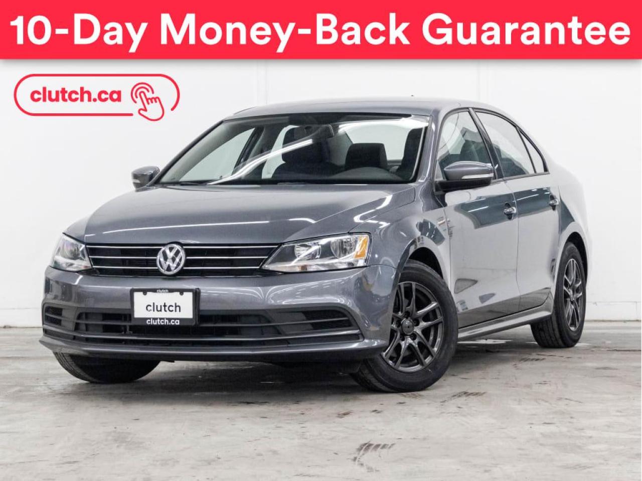 Used 2015 Volkswagen Jetta Sedan Trendline+ w/ Rearview Cam, Bluetooth, Cruise Control, A/C for sale in Toronto, ON