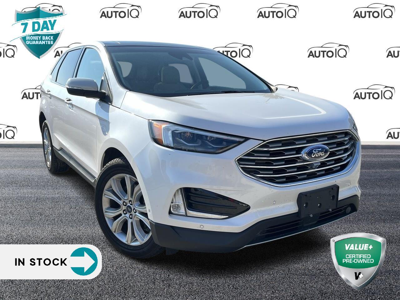 Used 2019 Ford Edge Titanium | Awd | Vista Sunroof | Navigation!! for sale in Oakville, ON