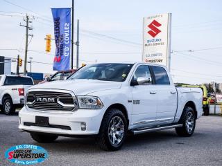 Used 2017 RAM 1500 Limited Crew Cab 4x4 ~Backup Cam ~NAV ~Leather for sale in Barrie, ON