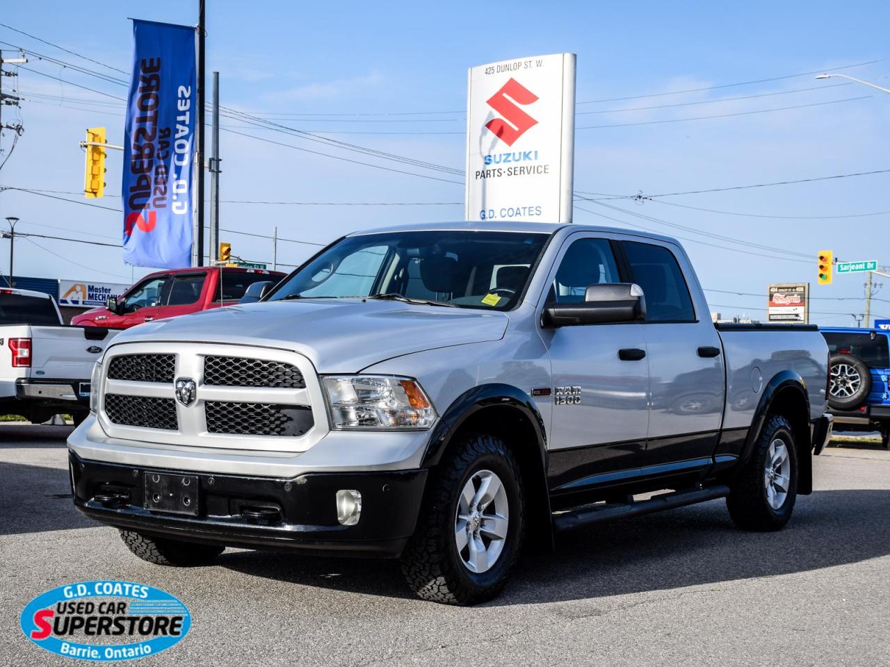 Used 2014 RAM 1500 OUTDOORSMAN for sale in Barrie, ON