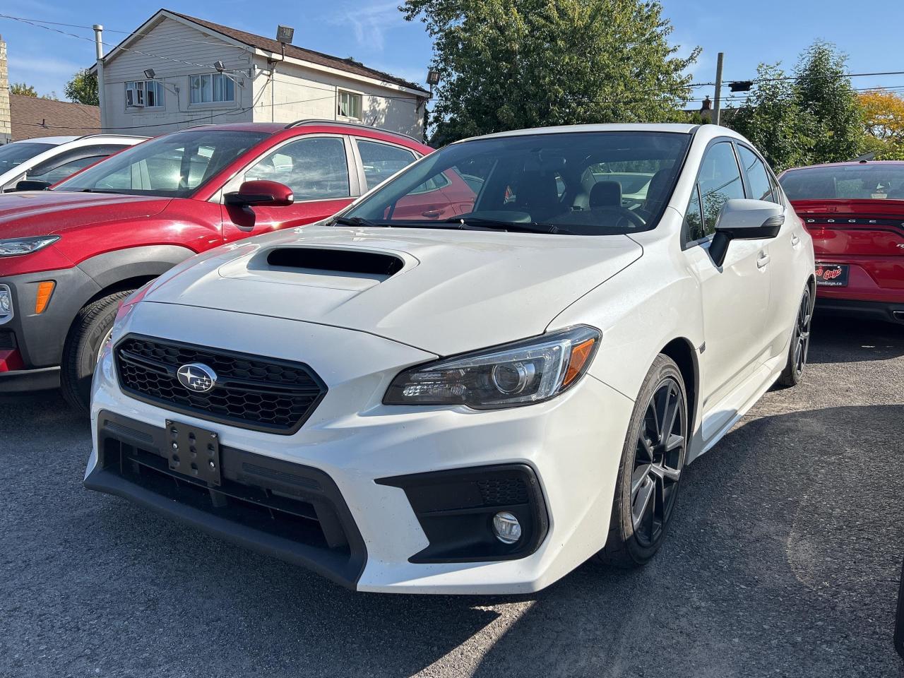 Used 2020 Subaru WRX Sport-tech Manual Leather Sunroof Back Up Cam Nav for sale in St Catharines, ON
