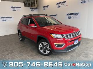 Used 2018 Jeep Compass LIMITED | 4X4 | LEATHER | ROOF | NAV | BEATS AUDIO for sale in Brantford, ON