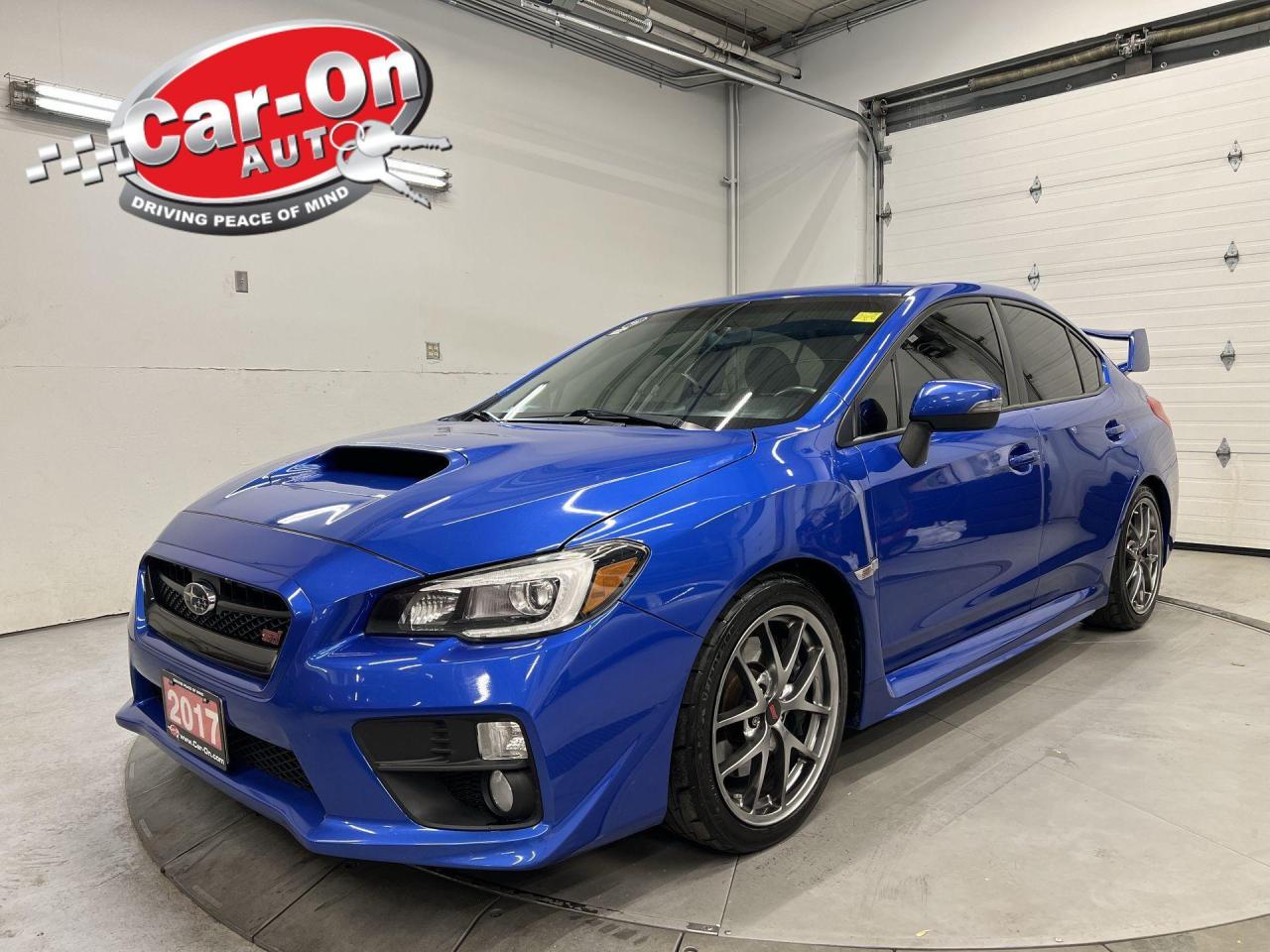 Used 2017 Subaru Impreza WRX STI SPORT-TECH AWD| LEATHER| SUNROOF| NAV| 6-SPEED for sale in Ottawa, ON