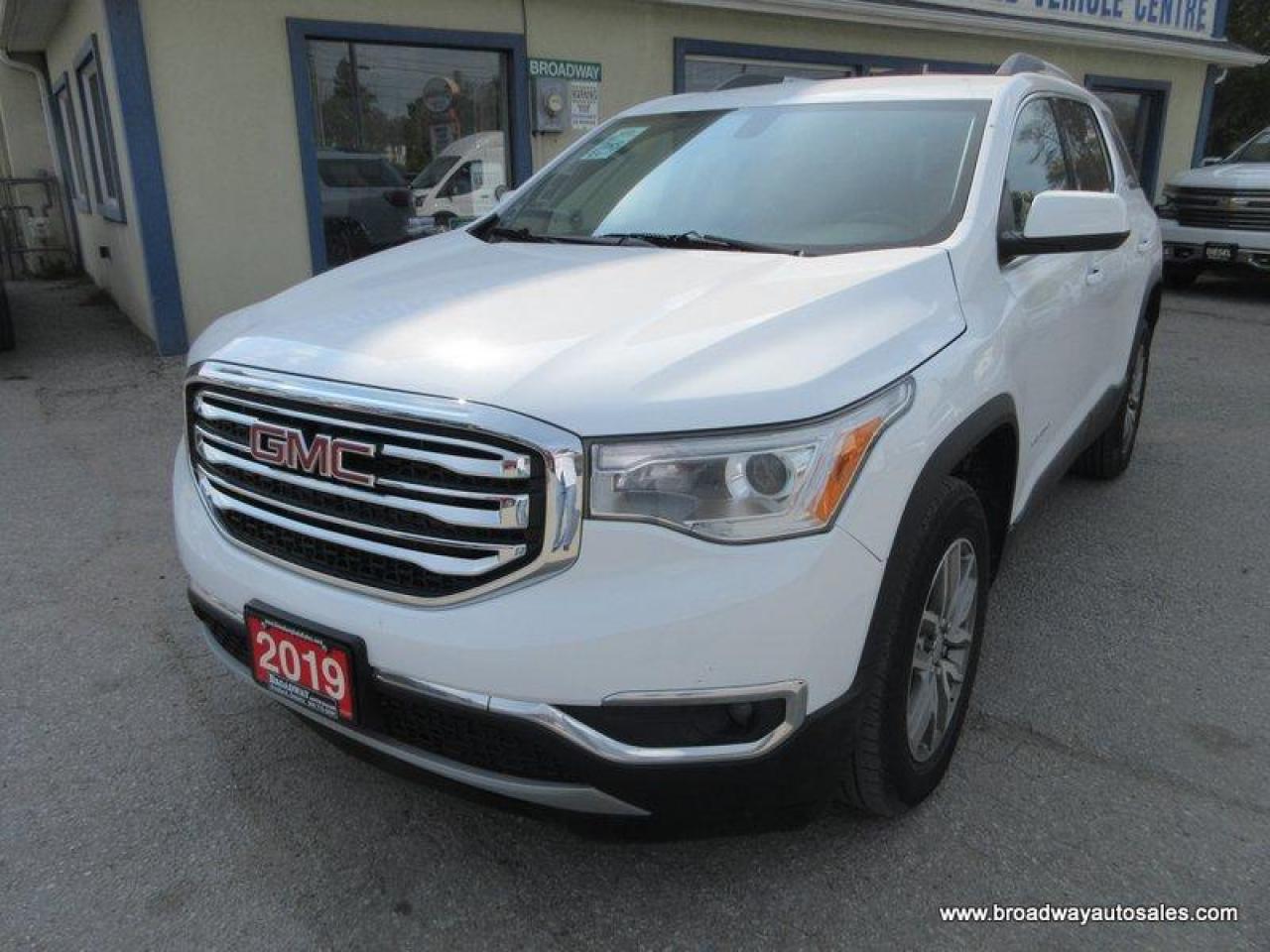 Used 2019 GMC Acadia ALL-WHEEL DRIVE SLE-2-MODEL 6 PASSENGER 3.6L - V6.. CAPTAINS & 3RD ROW.. HEATED SEATS.. POWER TAILGATE.. BACK-UP CAMERA.. BLUETOOTH SYSTEM.. for sale in Bradford, ON