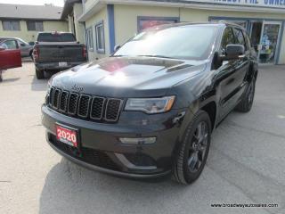 Used 2020 Jeep Grand Cherokee LOADED LIMITED-X-MODEL 5 PASSENGER 3.6L - V6.. 4X4.. SPORT & ECO MODE.. NAVIGATION.. LEATHER.. HEATED SEATS & WHEEL.. PANORAMIC SUNROOF.. for sale in Bradford, ON