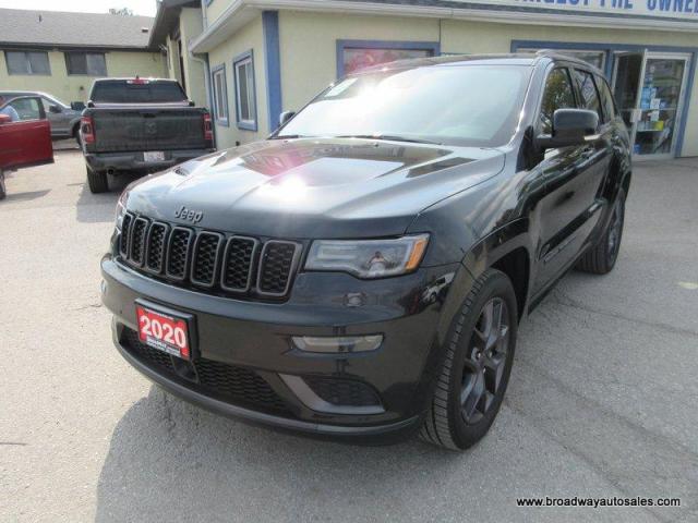 2020 Jeep Grand Cherokee LOADED LIMITED-X-MODEL 5 PASSENGER 3.6L - V6.. 4X4.. SPORT & ECO MODE.. NAVIGATION.. LEATHER.. HEATED SEATS & WHEEL.. PANORAMIC SUNROOF..