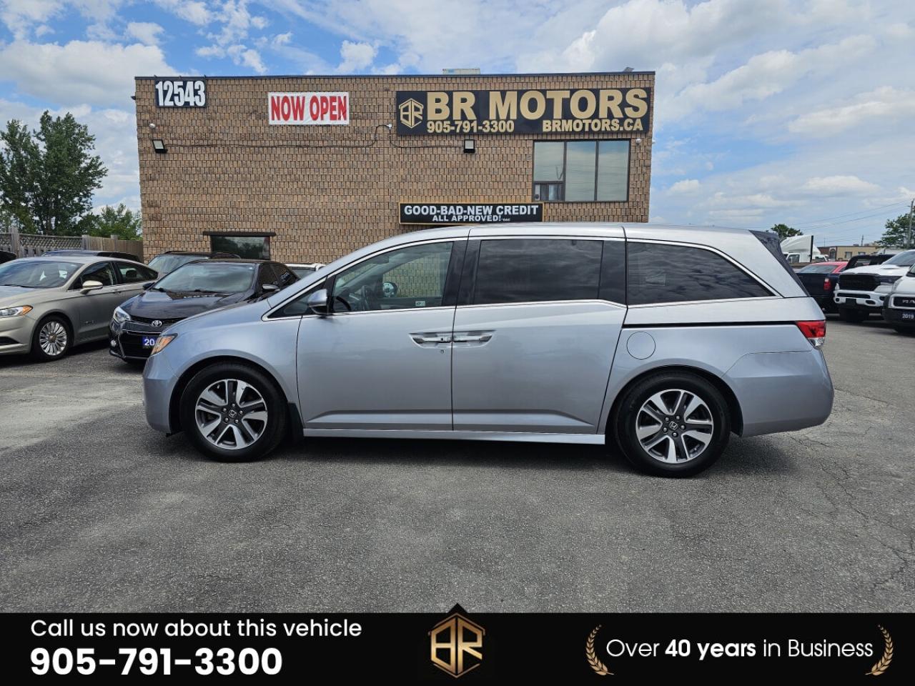 2017 Honda Odyssey No Accidents Reported | Touring | Sun Roof  | Heat Photo