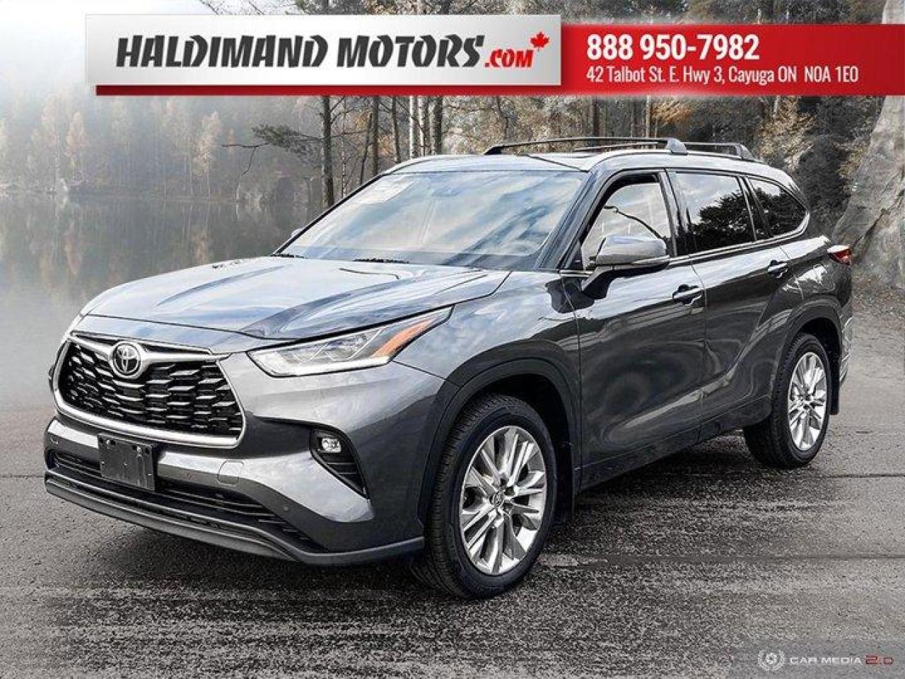Used 2021 Toyota Highlander LIMITED for sale in Cayuga, ON