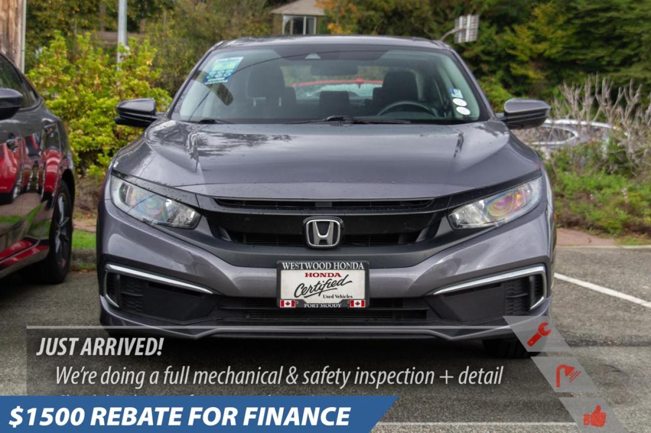 Used 2020 Honda Civic Sedan EX for sale in Port Moody, BC