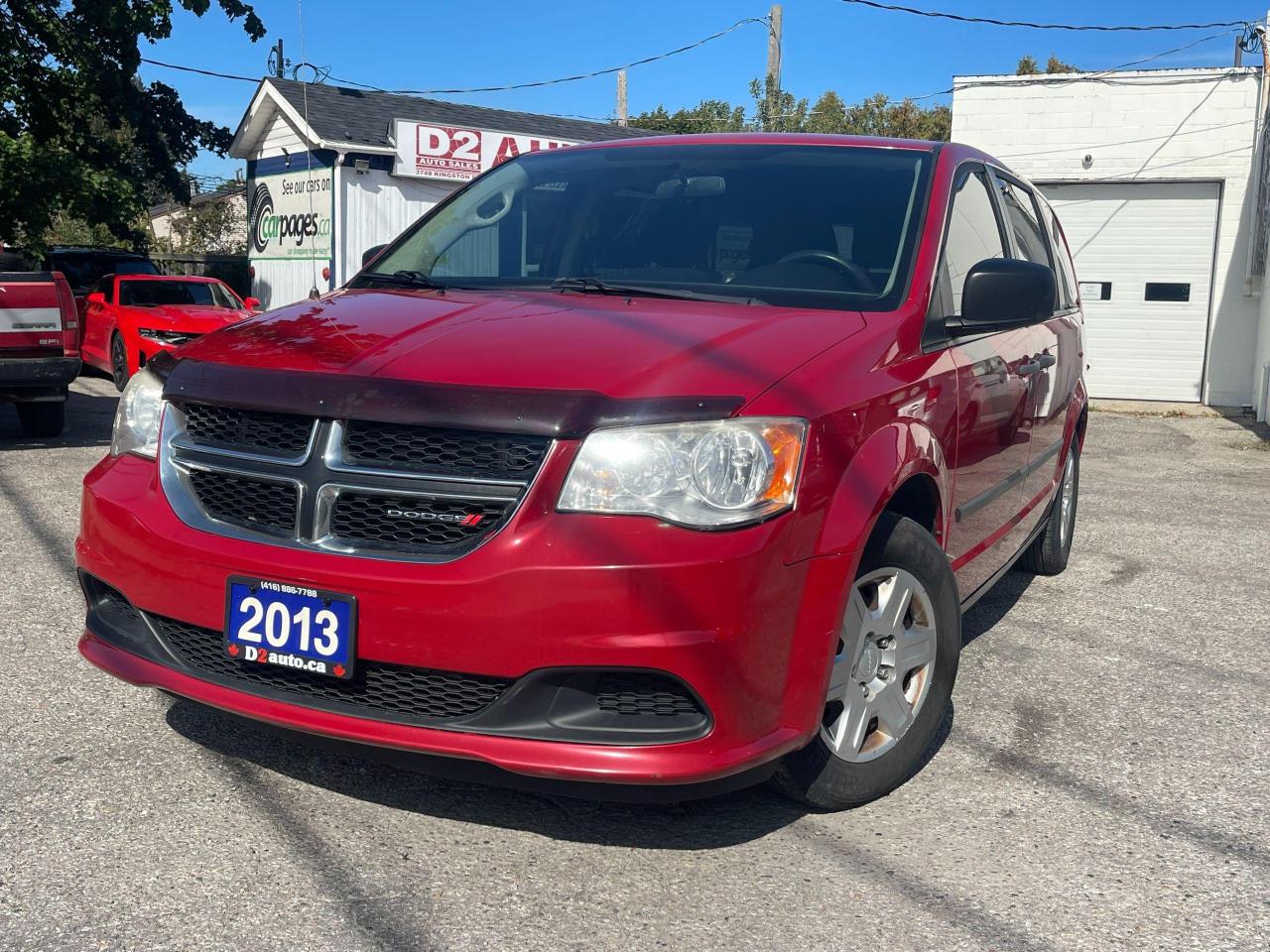 2013 Dodge Grand Caravan Backup camera/BT/Screen/certified/7 passengers.