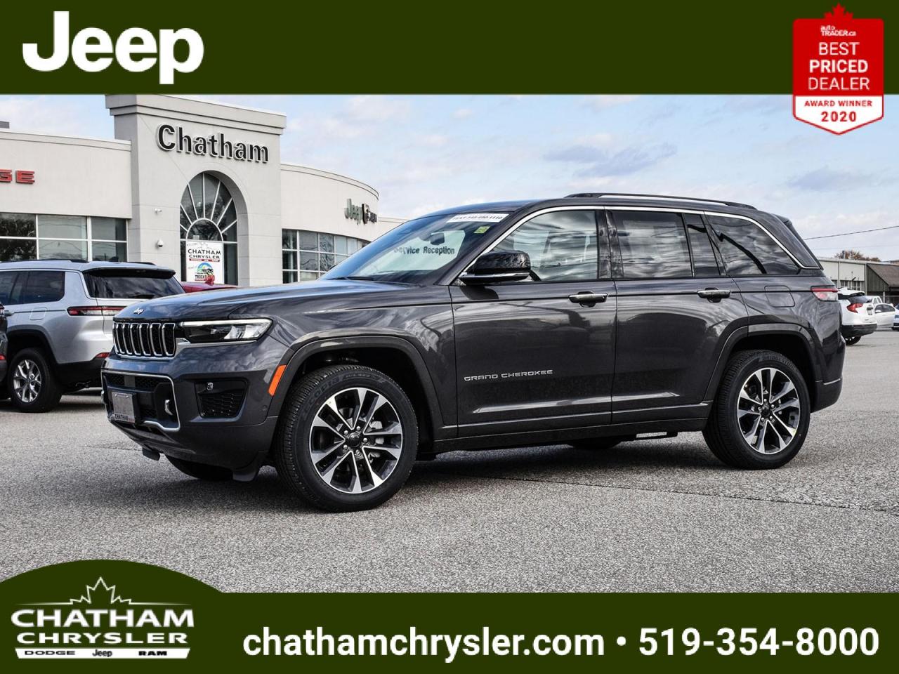 New 2024 Jeep Grand Cherokee Overland for sale in Chatham, ON
