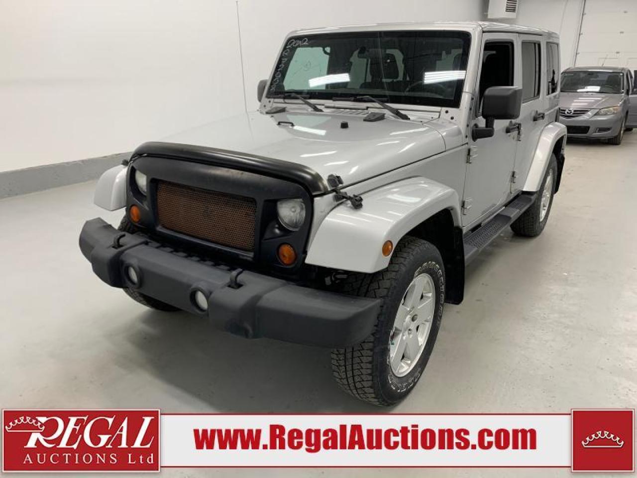 Used 2012 Jeep Wrangler Unlimited Sahara for sale in Calgary, AB