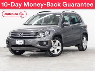 Used 2016 Volkswagen Tiguan Comfortline w/ Apple CarPlay & Android Auto, Cruise Control, A/C for sale in Toronto, ON