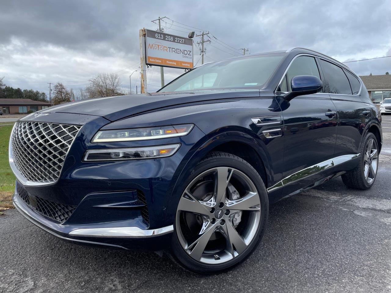 Used 2023 Genesis GV80 3.5T Prestige 7P 7-Passenger ! Absolutely Loaded ! for sale in Kemptville, ON