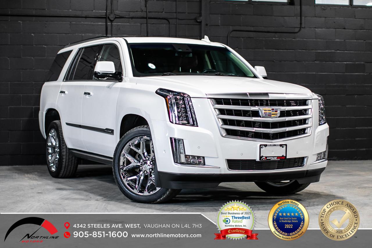 Used 2019 Cadillac Escalade Premium Luxury/ BOSE/ 360CAM/REAR DVD/ NO ACCIDENT for sale in Vaughan, ON
