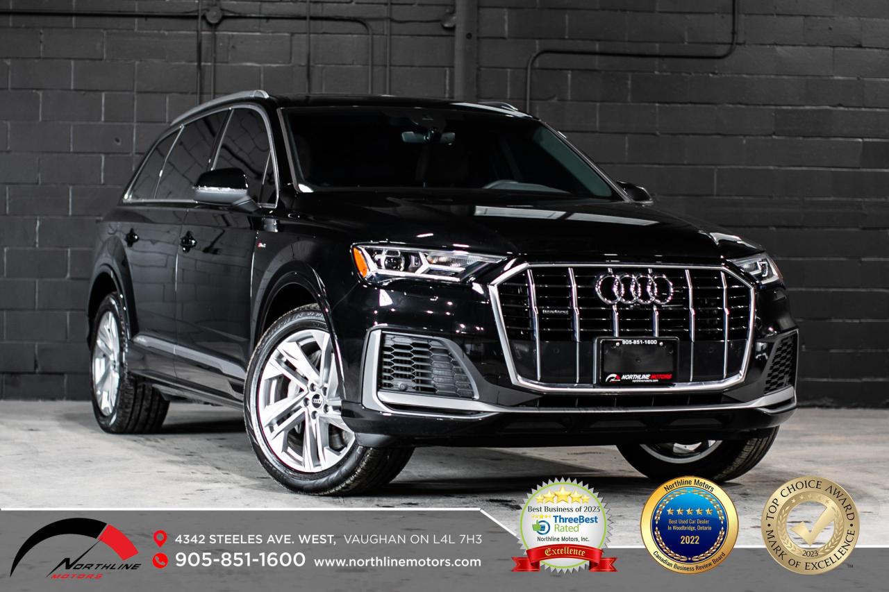 Used 2022 Audi Q7 Komfort /S LINE/PANO/ NAV/DRIVE ASSIST/NO ACCIDENT for sale in Vaughan, ON