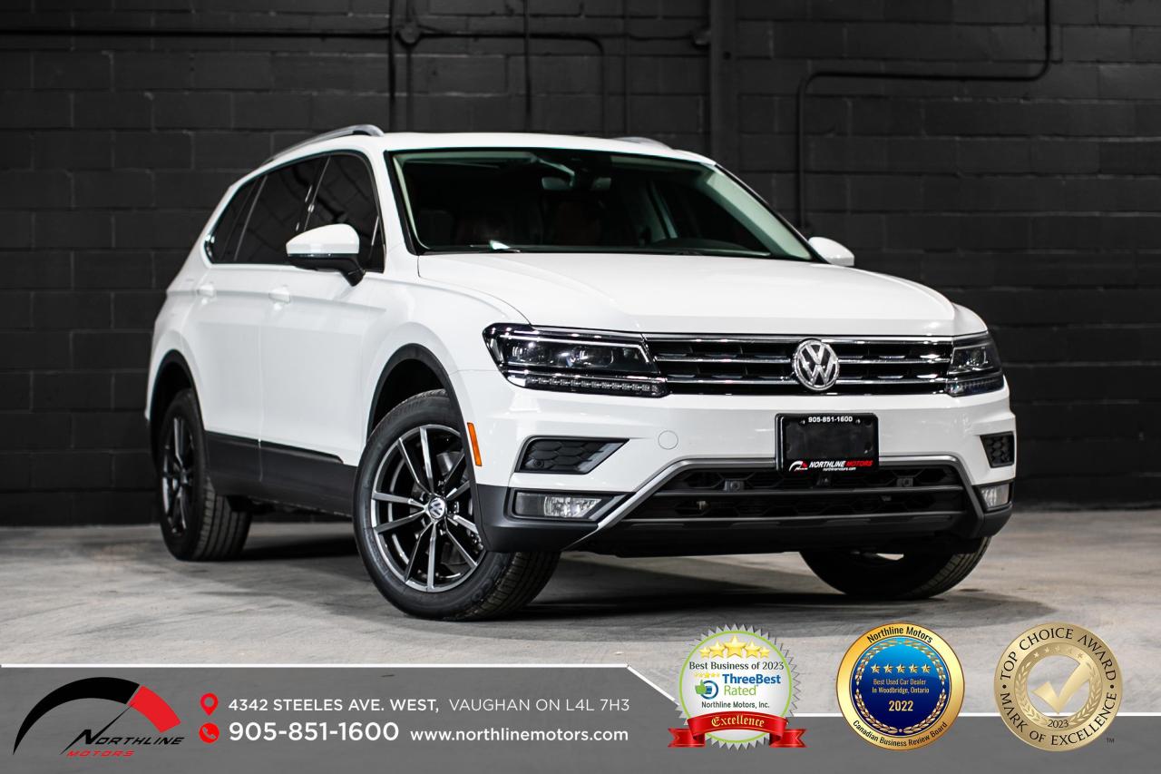 Used 2018 Volkswagen Tiguan Highline 4MOTION/PANO/ NAV/CAM/CARPLAY/NO ACCIDENT for sale in Vaughan, ON