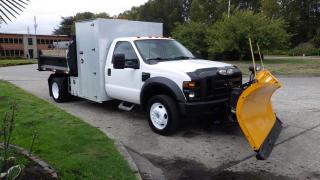Used 2008 Ford F-450 SD Plow Dump Truck with Spreader Dually 2WD for sale in Burnaby, BC