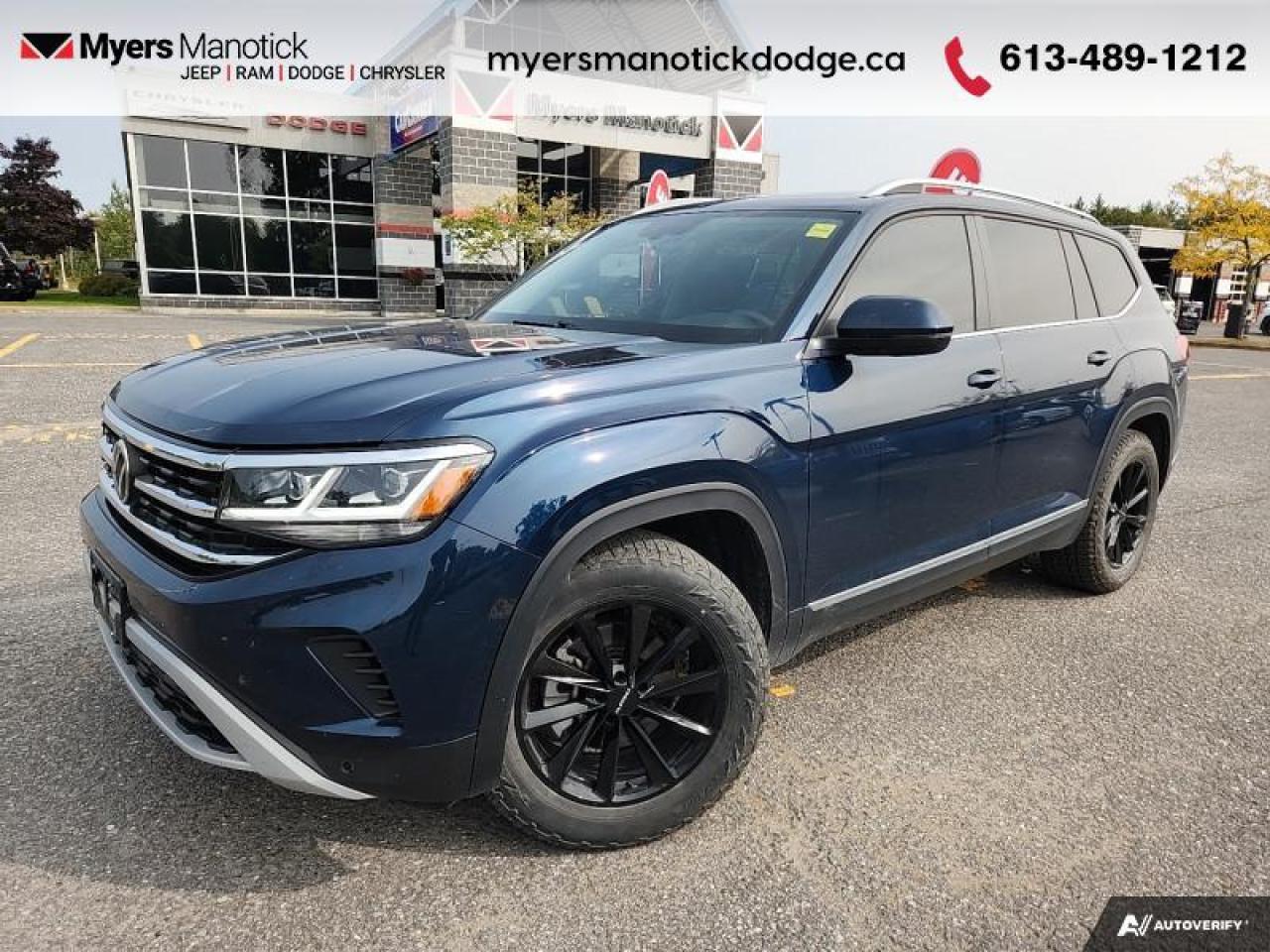 Used 2021 Volkswagen Atlas Highline + 7 passenger for sale in Ottawa, ON