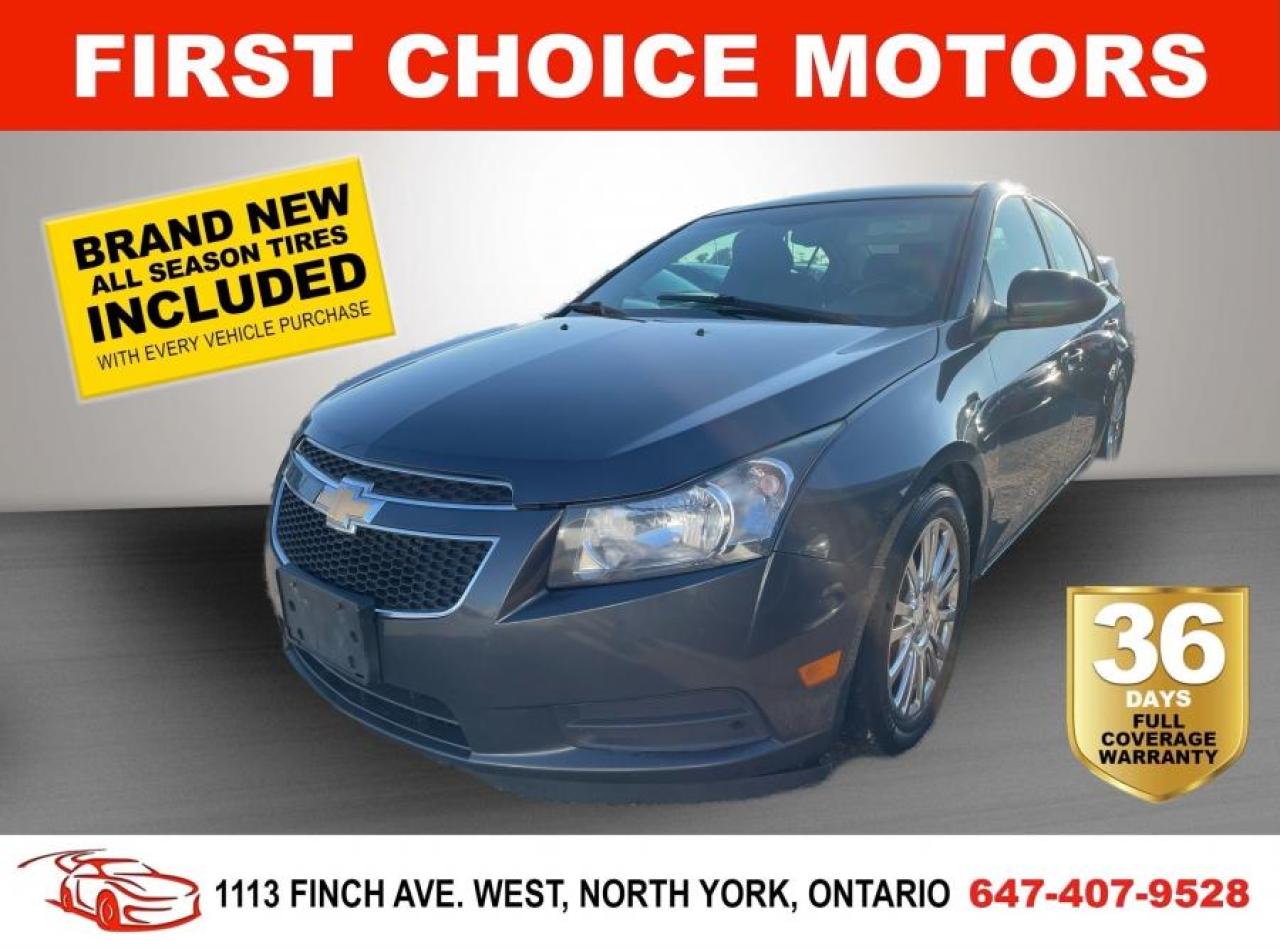 Used 2013 Chevrolet Cruze ECO ~AUTOMATIC, FULLY CERTIFIED WITH WARRANTY!!!~ for sale in North York, ON