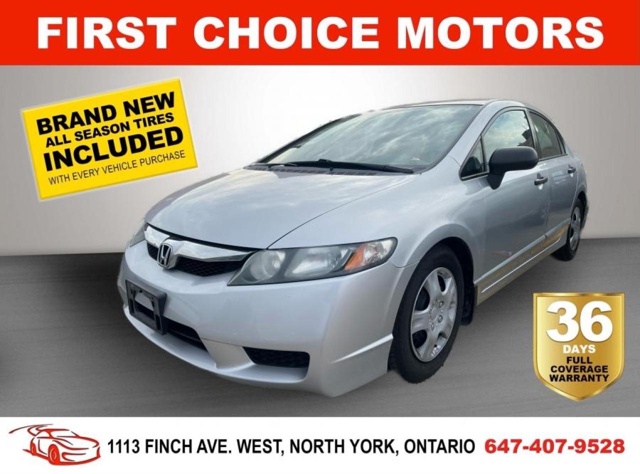 Used 2010 Honda Civic DX ~AUTOMATIC, FULLY CERTIFIED WITH WARRANTY!!!~ for sale in North York, ON