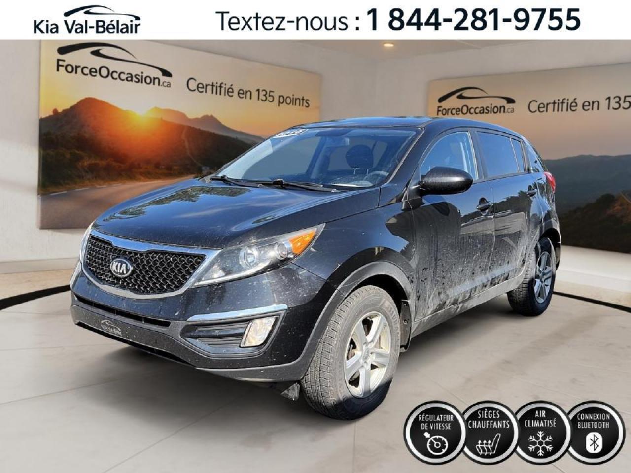 Used 2016 Kia Sportage LX A/C*SIÈGES CHAUFFANTS*BLUETOOTH*CRUISE* for sale in Québec, QC