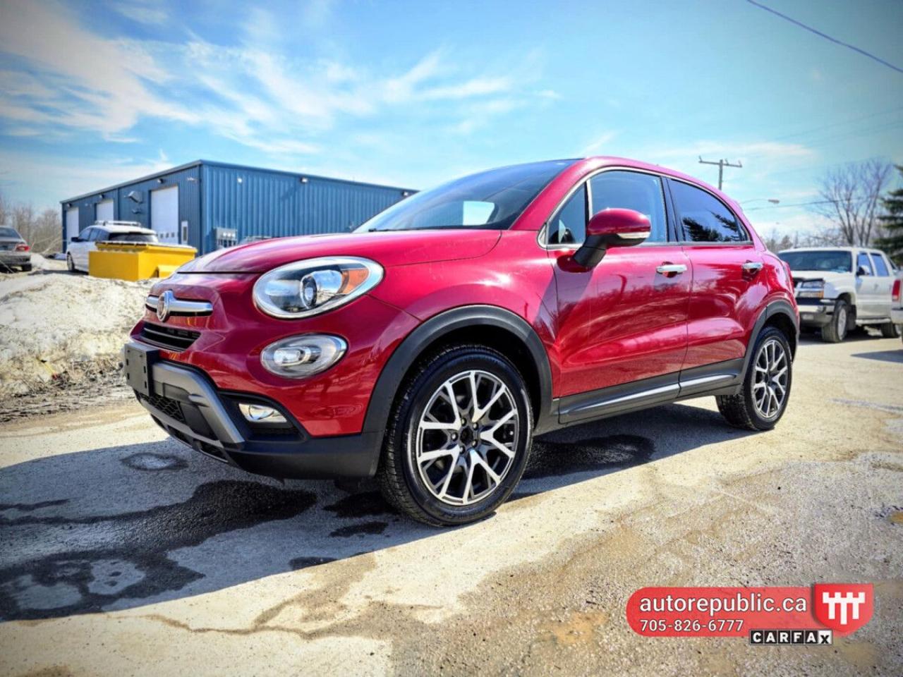 Used 2016 Fiat 500 X TREKKING PLUS AWD CERTIFIED LOADED for sale in Orillia, ON