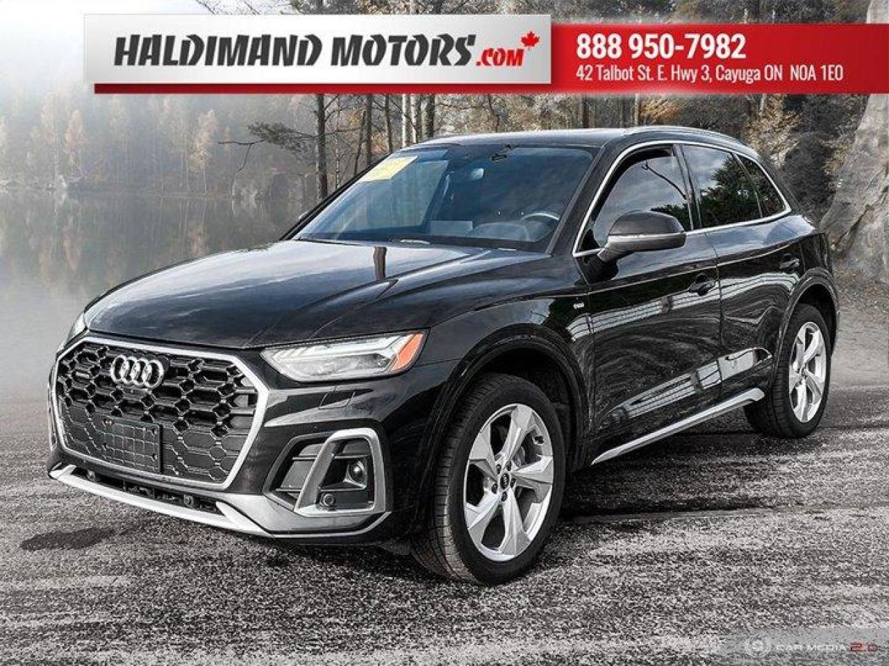 Used 2021 Audi Q5 Technik for sale in Cayuga, ON