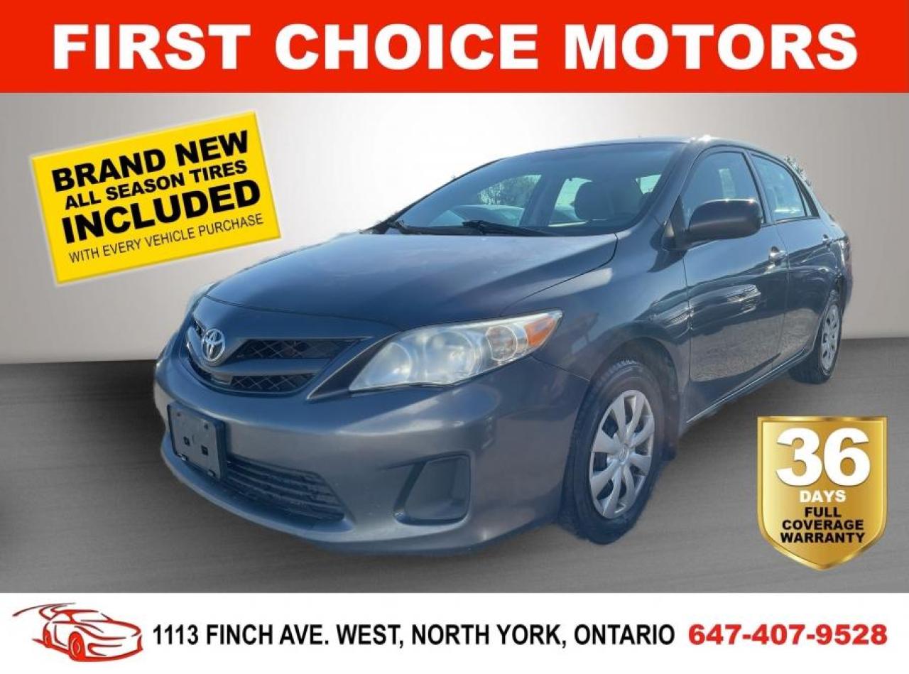 Used 2013 Toyota Corolla CE ~AUTOMATIC, FULLY CERTIFIED WITH WARRANTY!!!~ for sale in North York, ON