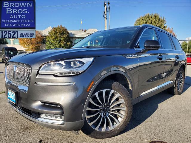 2020 Lincoln Aviator LOCAL, ACCIDENT FREE, 1 OWNER, RESERVE AWD
