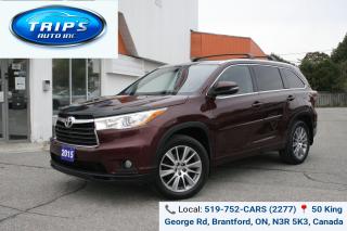 Used 2015 Toyota Highlander AWD 4DR XLE/HIGHLY SOUGHT AFTER IN THIS CONDITION! for sale in Brantford, ON
