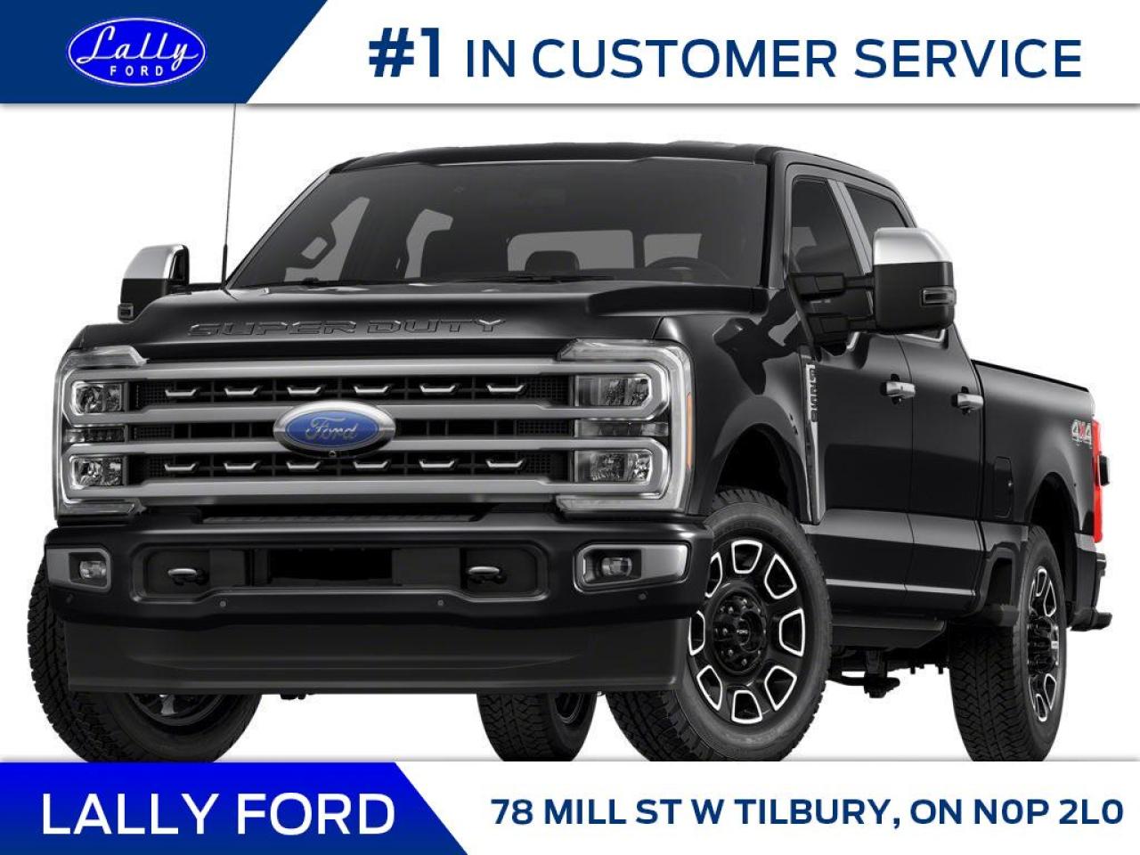 New 2023 Ford F-250 Platinum for sale in Tilbury, ON