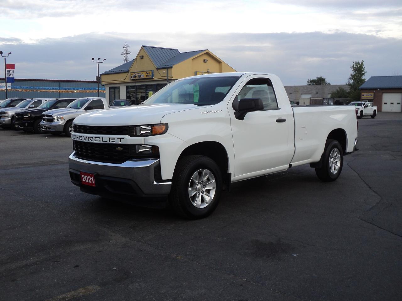 Used 2021 Chevrolet Silverado 1500 WT RegCab 2WD 5.3L 8ftBox BackUpCam for sale in Brantford, ON