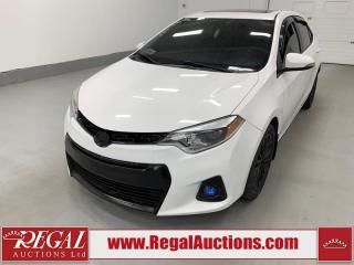 Used 2016 Toyota Corolla S for sale in Calgary, AB