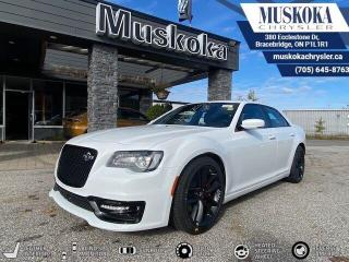 This Chrysler 300 300C, with a Premium Unleaded V-8 6.4 L/392 engine, features a 8-Speed Automatic w/OD transmission, and generates 24 highway/15 city L/100km. Find this vehicle with only 32 kilometers!  Chrysler 300 300C Options: This Chrysler 300 300C offers a multitude of options. Technology options include: 2 LCD Monitors In The Front, Radio: Uconnect 4C Nav w/8.4 Display, SiriusXM AM/FM/HD/Satellite w/Seek-Scan, Clock, Speed Compensated Volume Control, Aux Audio Input Jack, Steering Wheel Controls, Voice Activation and Radio Data System, SiriusXM Guardian Tracker System, Siriusxm Traffic Real-Time Traffic Display.  Safety options include Rain Detecting Variable Intermittent Wipers, 2 LCD Monitors In The Front, Power Door Locks w/Autolock Feature, Airbag Occupancy Sensor, Curtain 1st And 2nd Row Airbags.  Visit Us: Find this Chrysler 300 300C at Muskoka Chrysler today. We are conveniently located at 380 Ecclestone Dr Bracebridge ON P1L1R1. Muskoka Chrysler has been serving our local community for over 40 years. We take pride in giving back to the community while providing the best customer service. We appreciate each and opportunity we have to serve you, not as a customer but as a friend