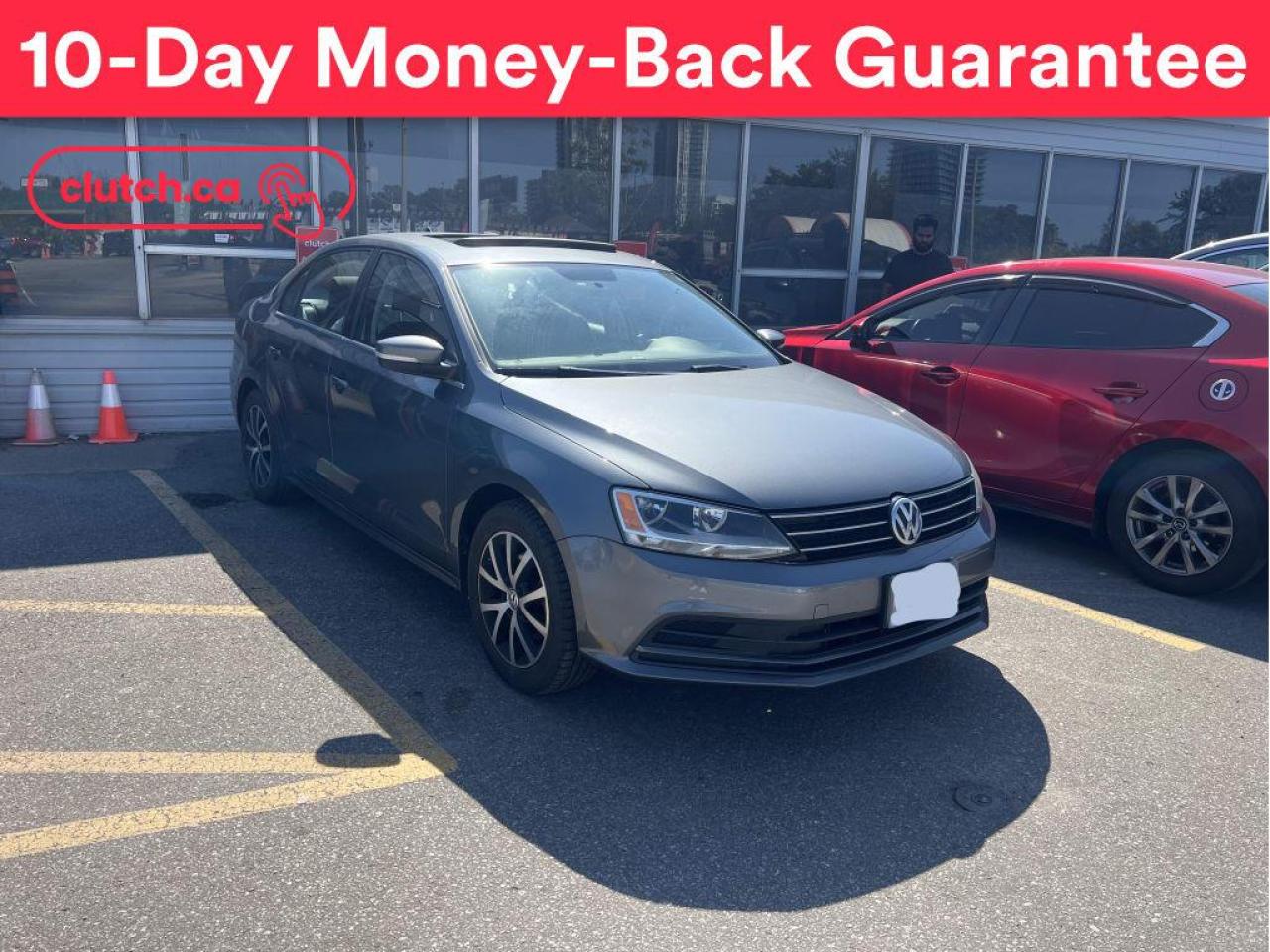 Used 2015 Volkswagen Jetta Sedan Comfortline w/ Rearview Camera,Bluetooth, Sunroof for sale in Toronto, ON
