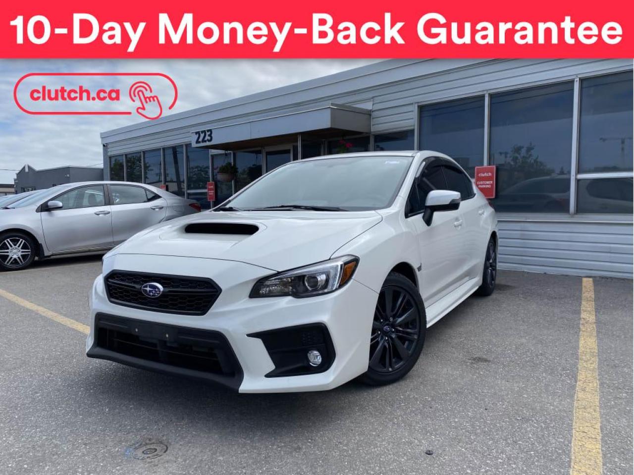 Used 2018 Subaru WRX Sport w/ Rearview Camera, Sunroof, Heated Front Seats for sale in Toronto, ON