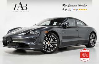 Used 2020 Porsche Taycan TURBO | SPORT CHRONO PKG | 20 IN WHEELS for sale in Vaughan, ON