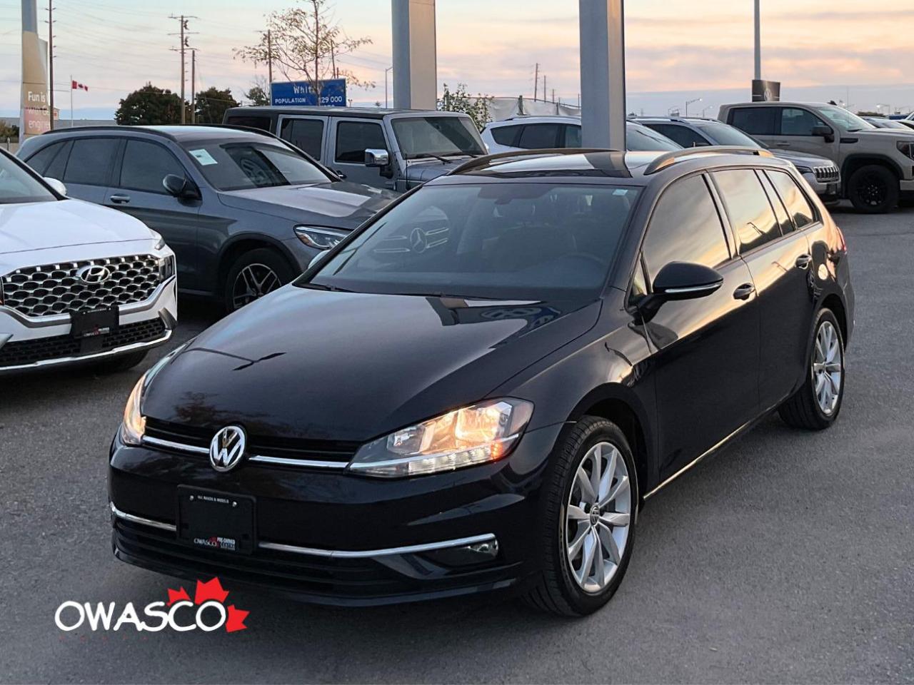 Used 2019 Volkswagen Golf Sportwagen 1.8L 4Motion! Clean CarFax! Safety Included! for sale in Whitby, ON