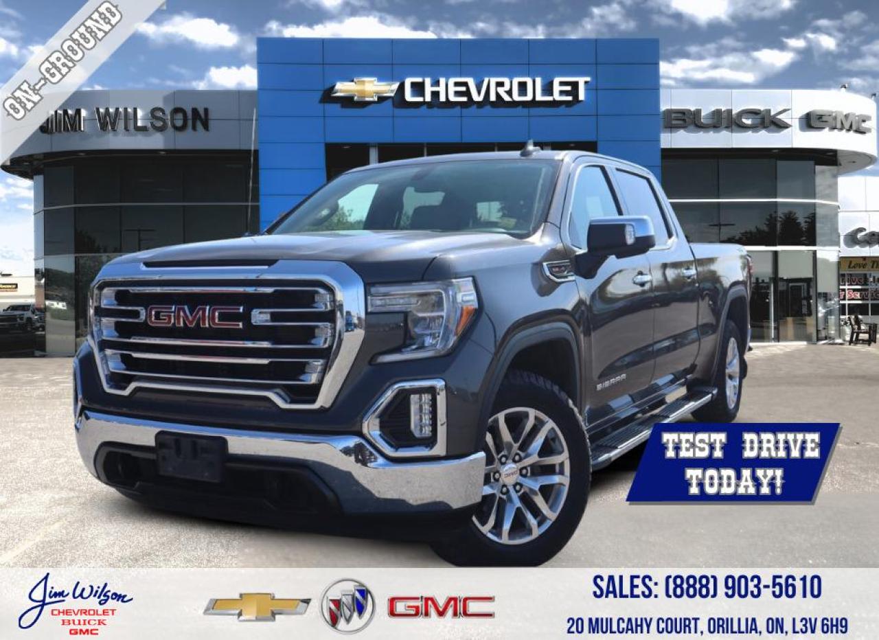 Used 2019 GMC Sierra 1500 4WD Crew Cab 157  SLT | LEATHER | HEATED SEATS for sale in Orillia, ON